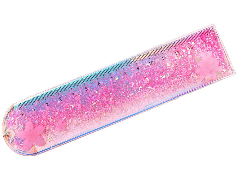PVC ruler