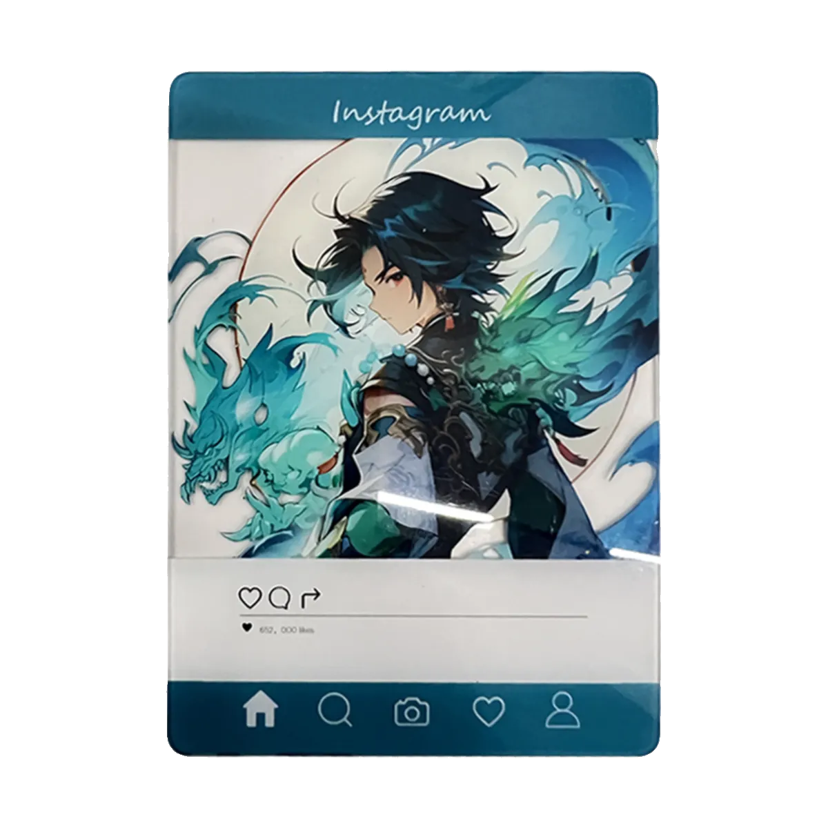 Acrylic transparent card · Professional custom transparent display card