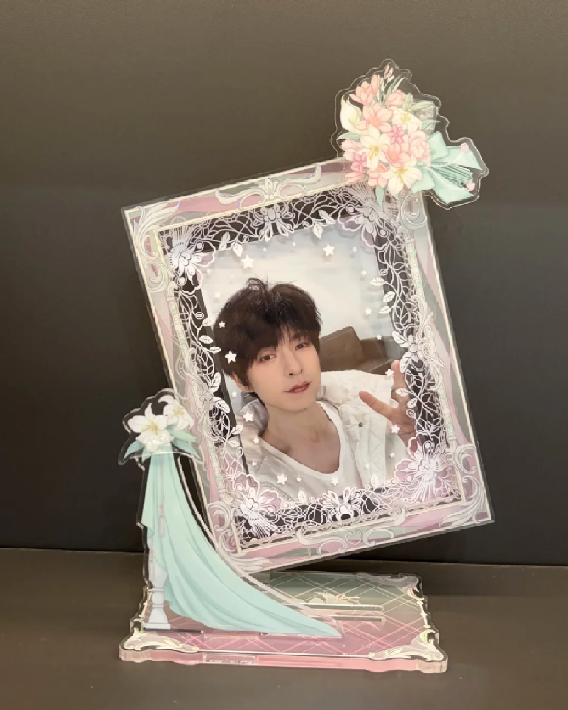 Acrylic valley beauty - the perfect storage tool for merchandise collectors - badge pins, small cards, standees display - custom themed tables and cabinets.
