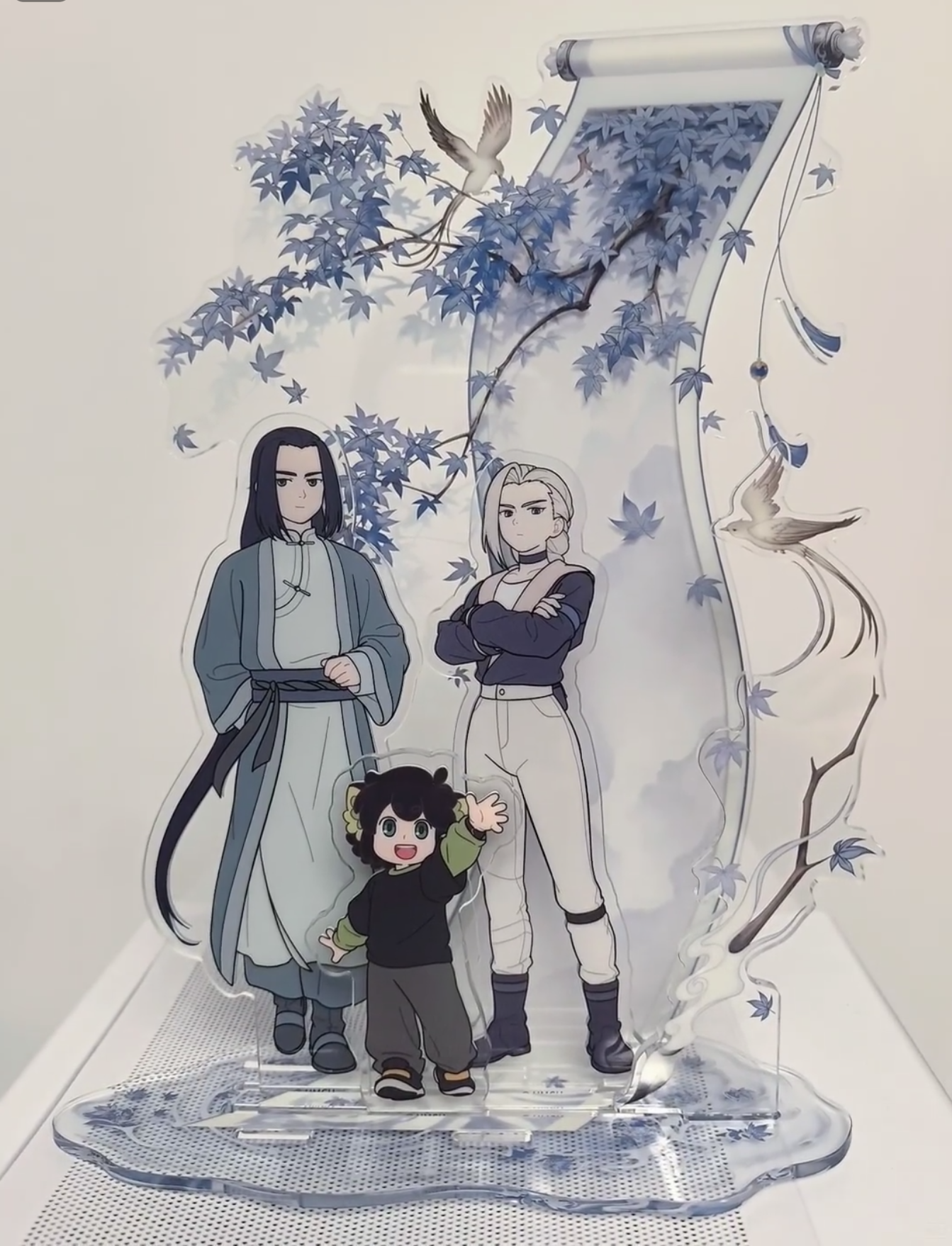 罗小黑シリーズアクリルスタンド特注 アニメグッズ卓上フィギュア