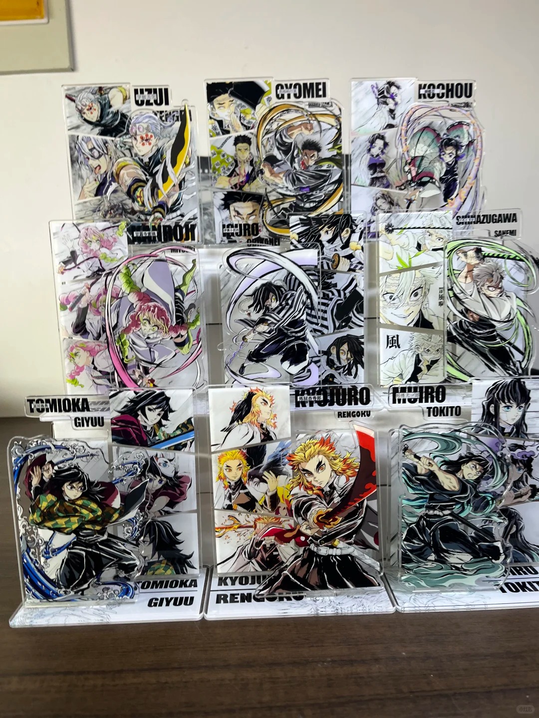 鬼滅の刃アクリルスタンドオーダーメイド アニメグッズ卓上フィギュア