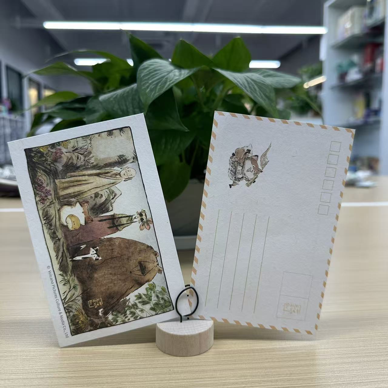 《一品芝麻狐》明信片