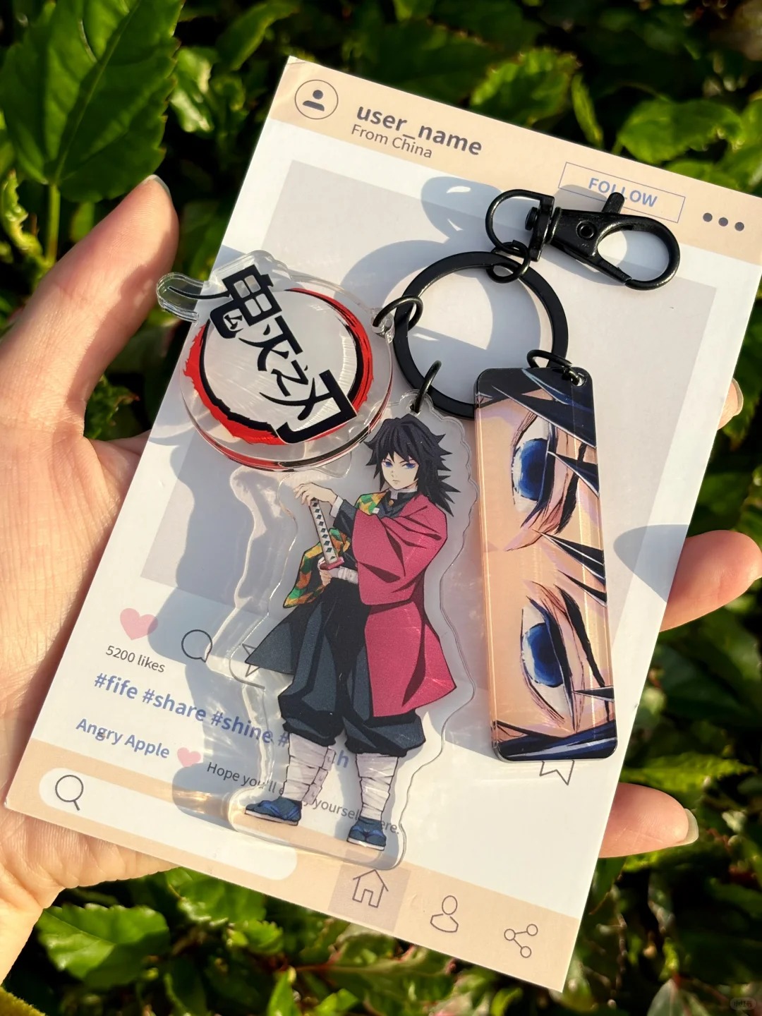 鬼滅の刃 アクリルキーホルダー