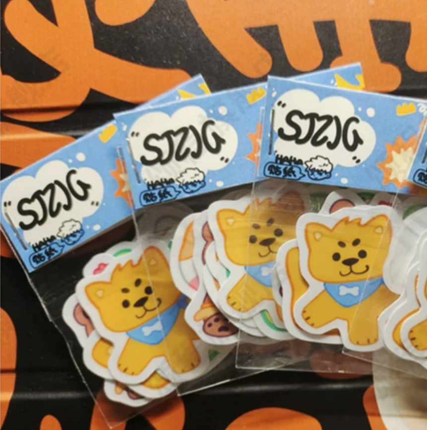 変形ステッカー 異形シール