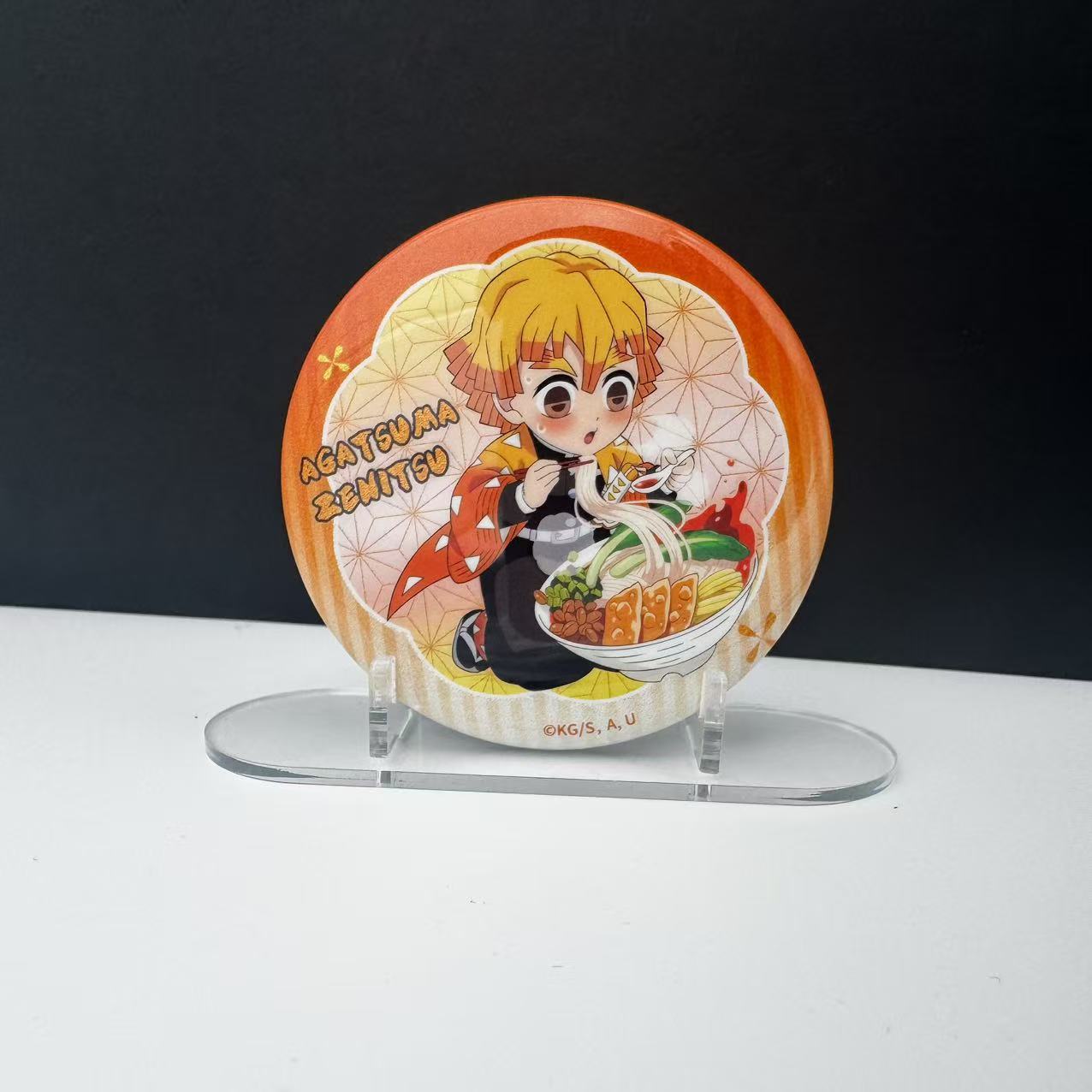 ブリキ製ダブルフラッシュバッジ