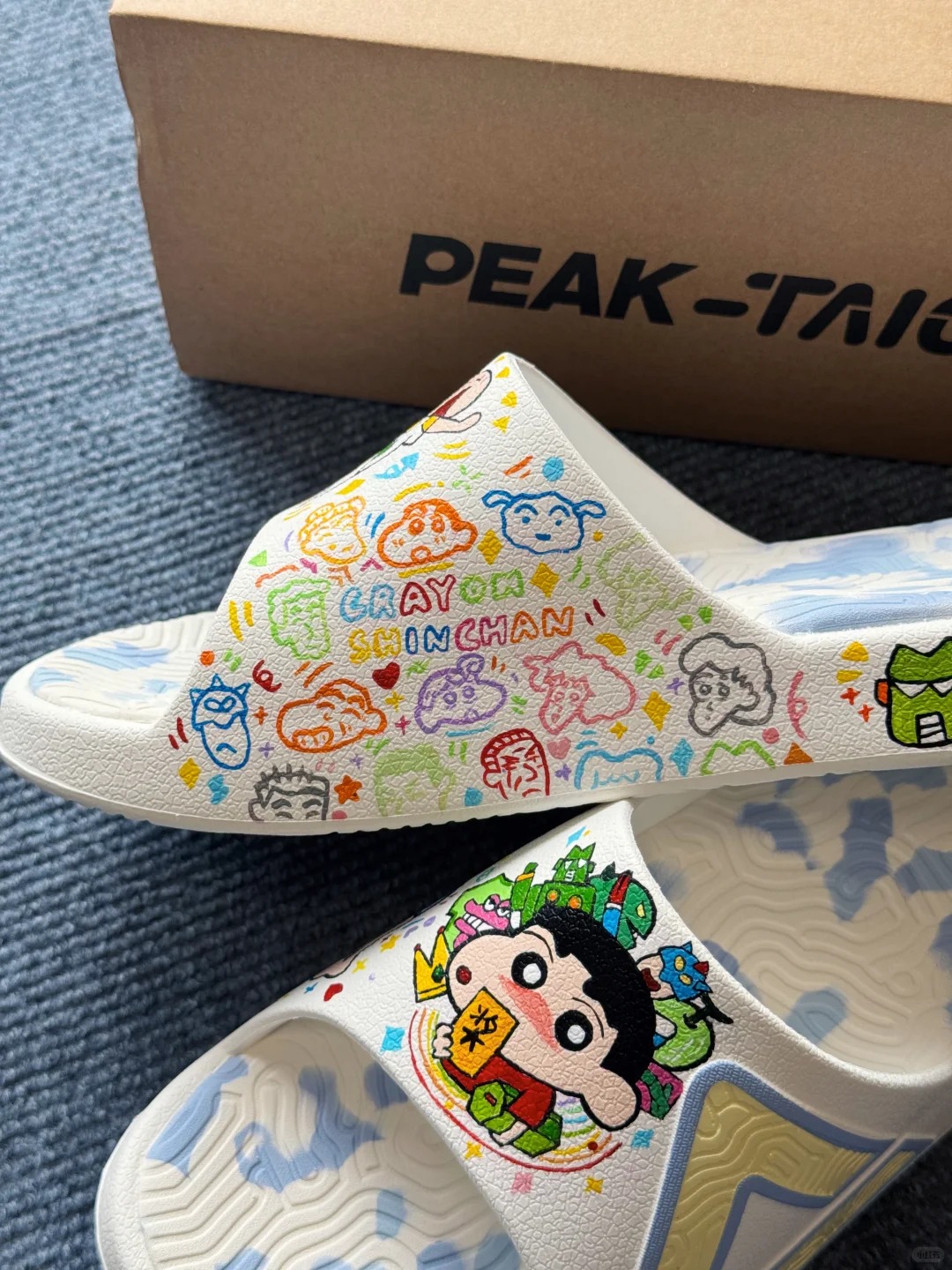 PEAK 匹克 × 蜡笔小新联名 拖鞋