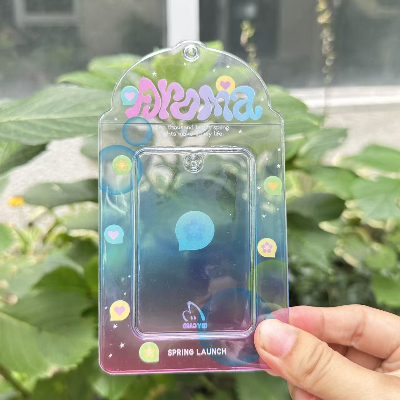 透明渐变卡套