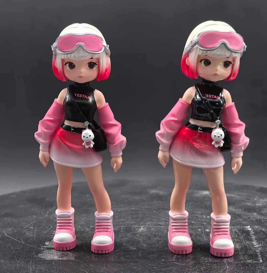 酷飒少女手办