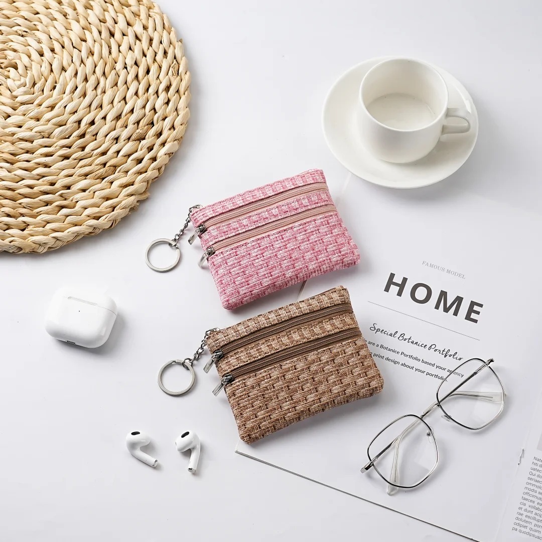 Minimalist Chanel-style Coin Pouch