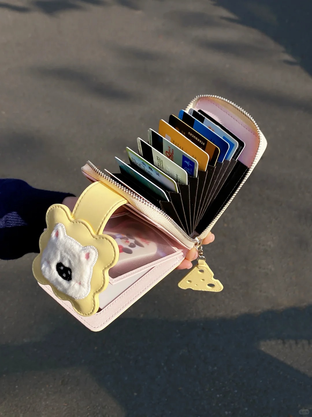 Plaid Bear Card Holder