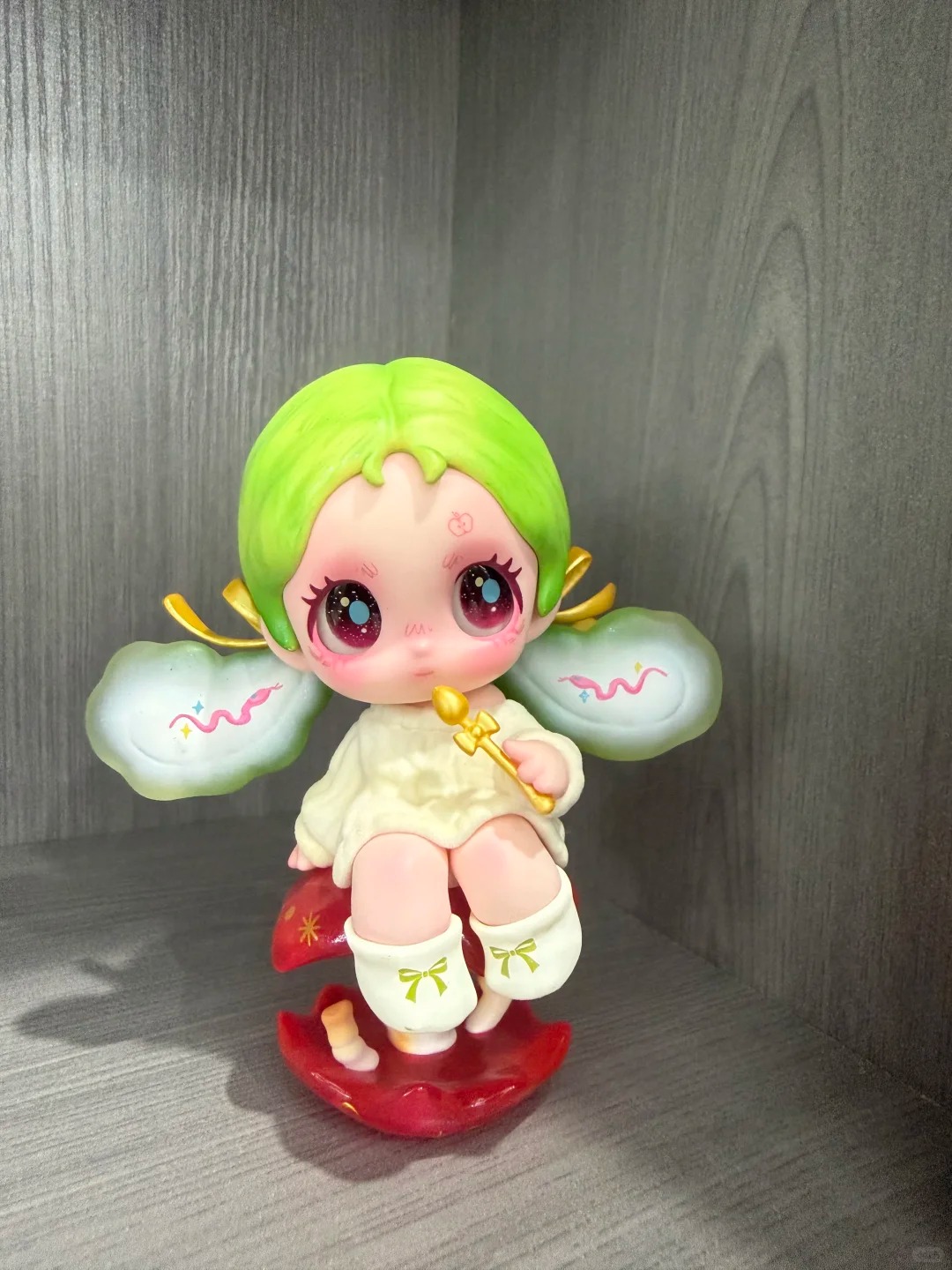 Green Apple Sprite Plush Figure