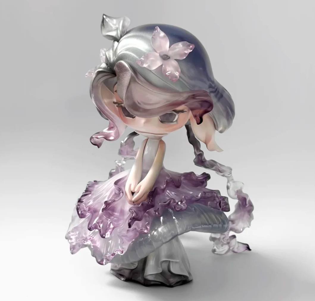 Jellyfish Girl Resin Figure