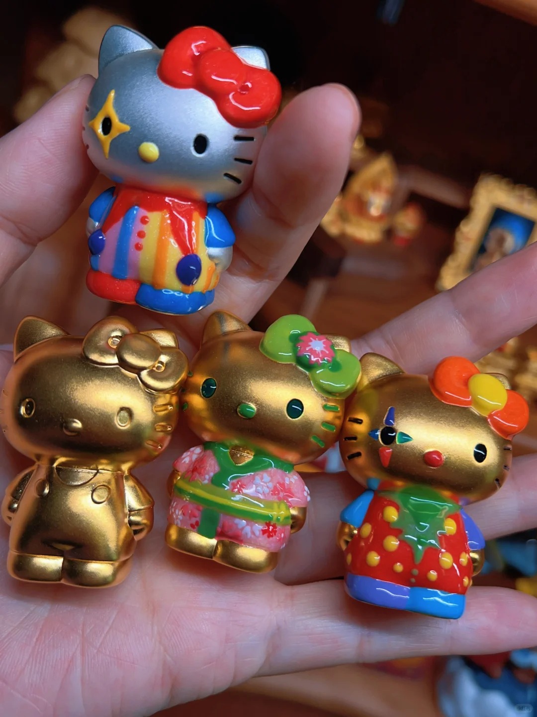 HelloKitty 金属涂装公仔