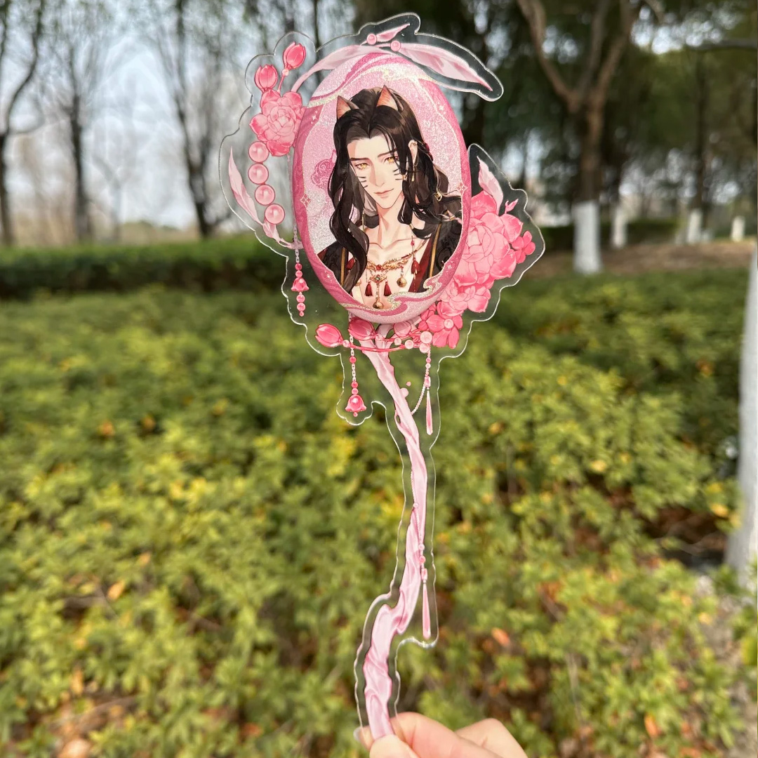 古风柄谷美亚克力打卡棒