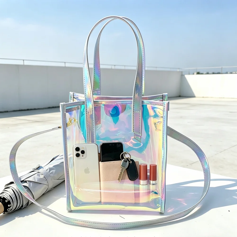 镭射炫彩 PVC 手提袋