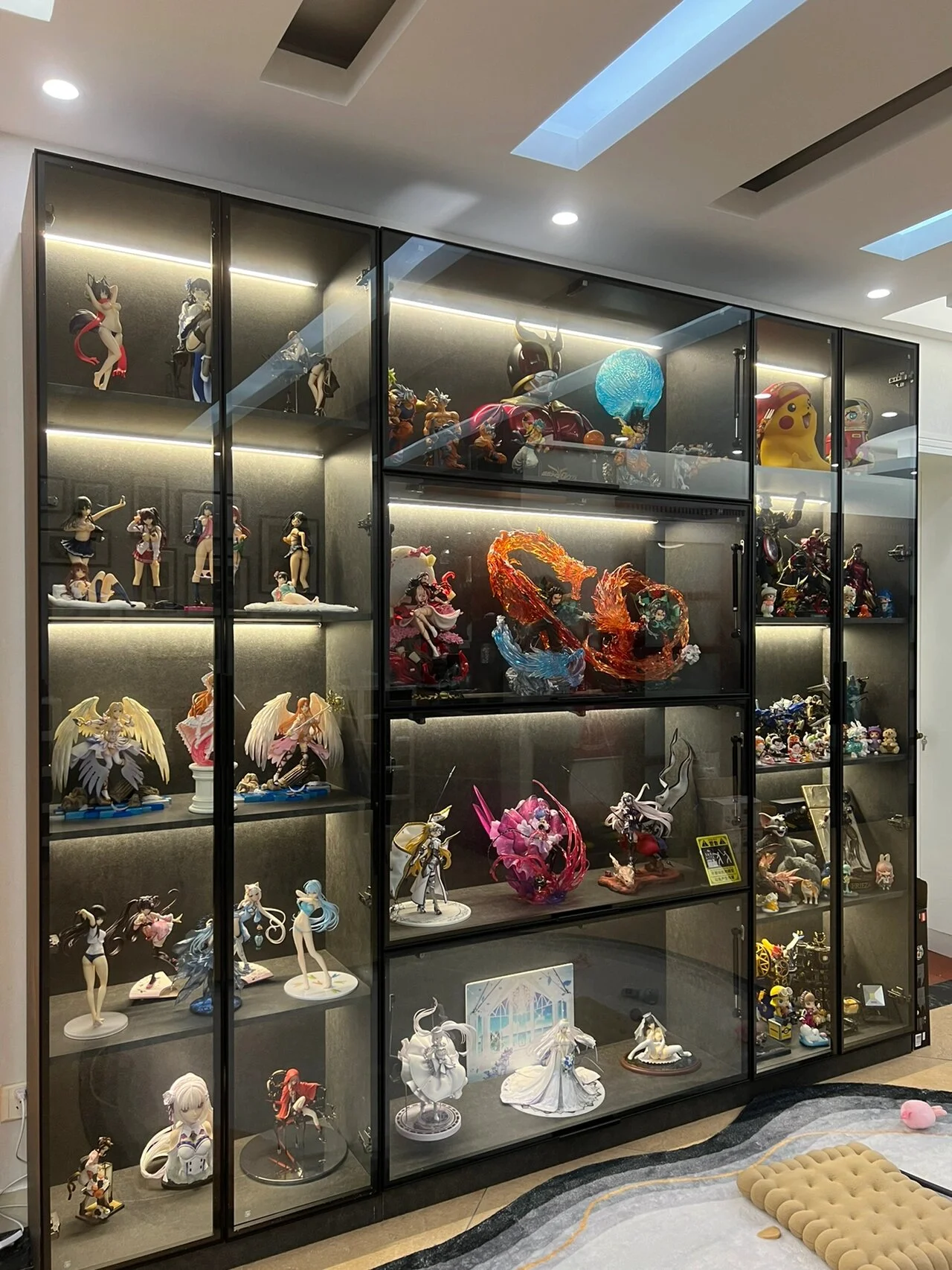 手办展示柜实拍