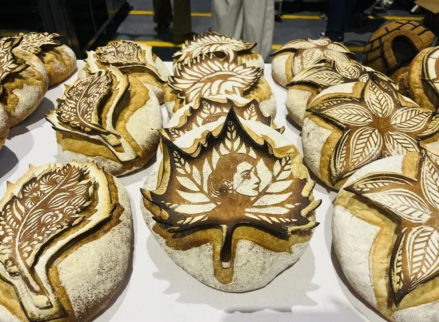 Baking competition European bread entry