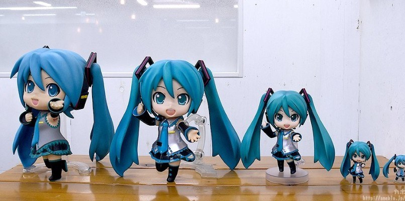 初音未来黏土人尺寸对比
