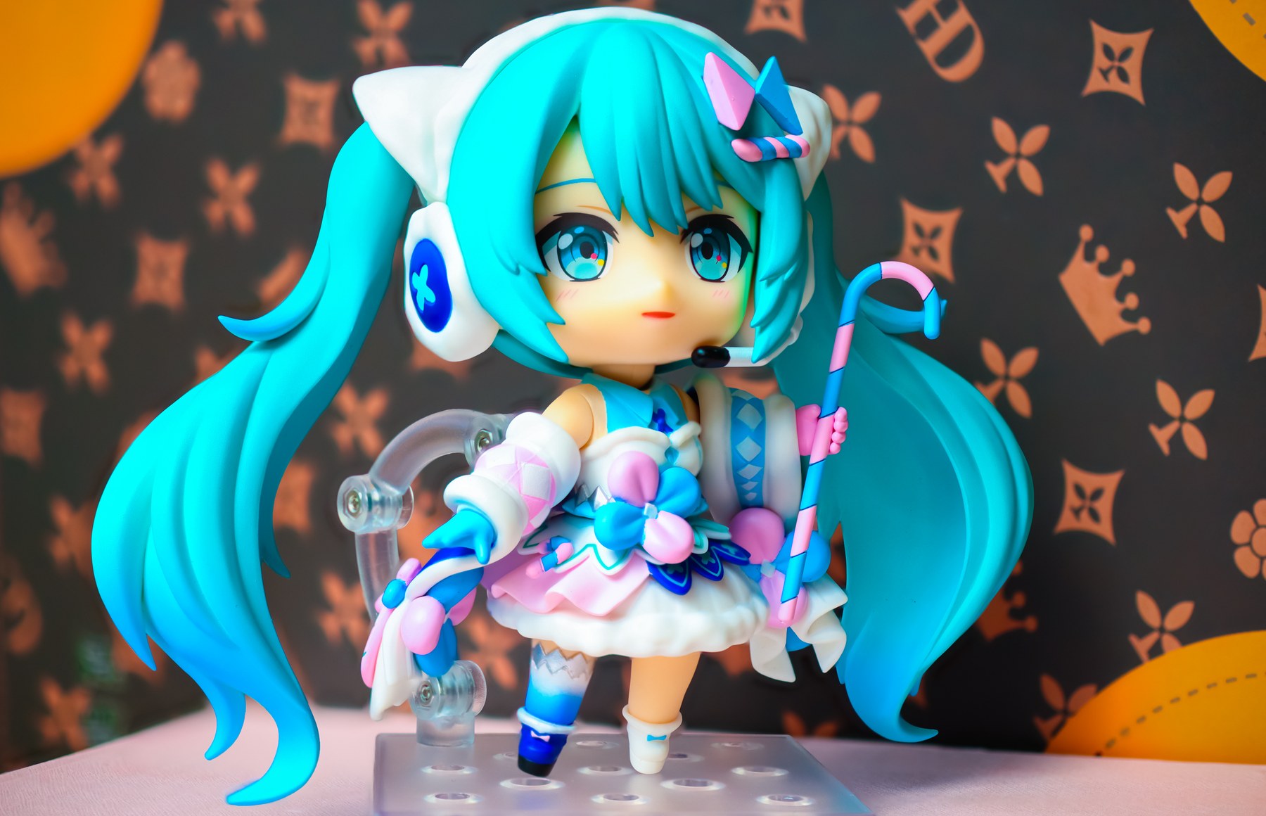 初音未来黏土人实拍