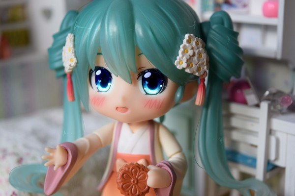 初音未来黏土人实拍