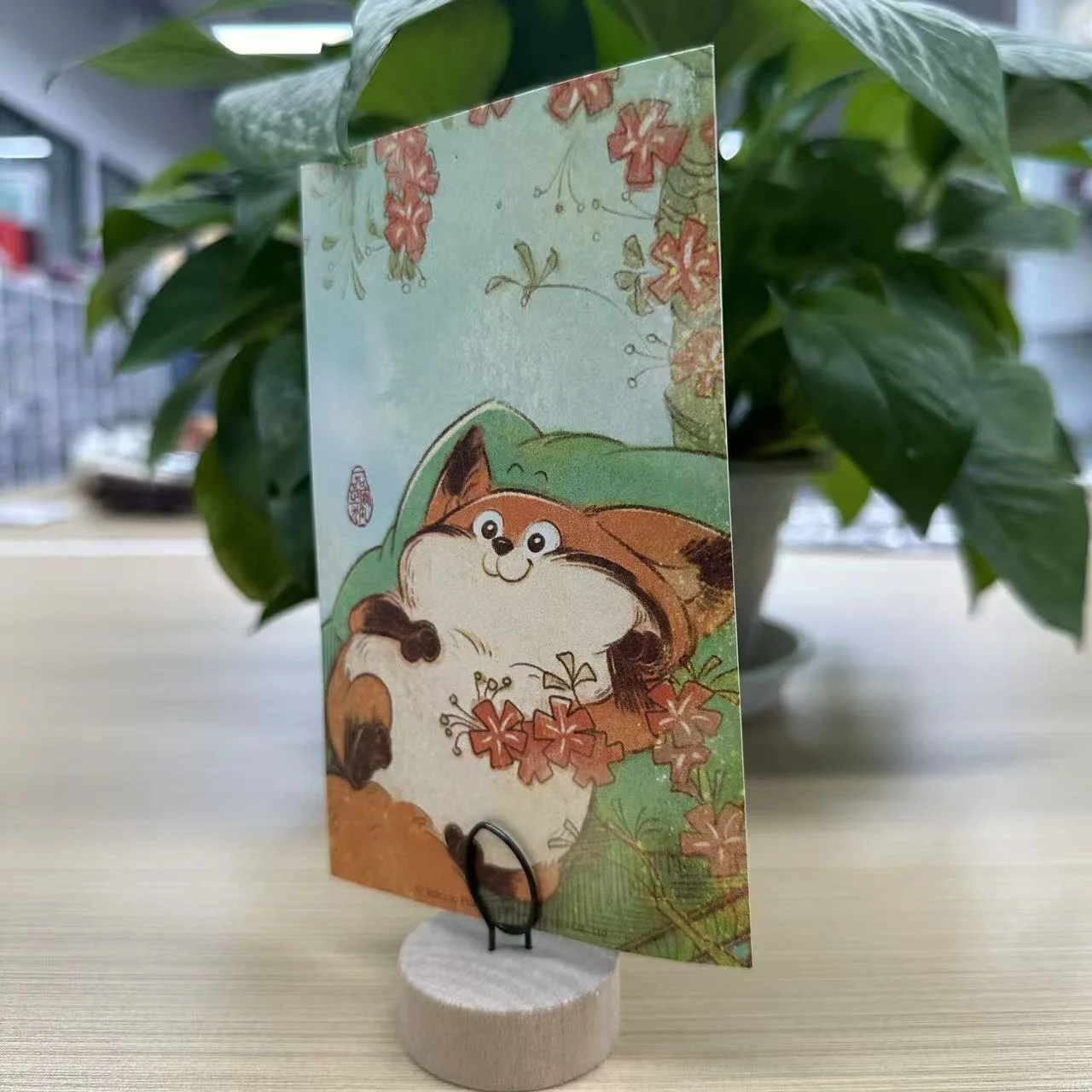 《一品芝麻狐》明信片