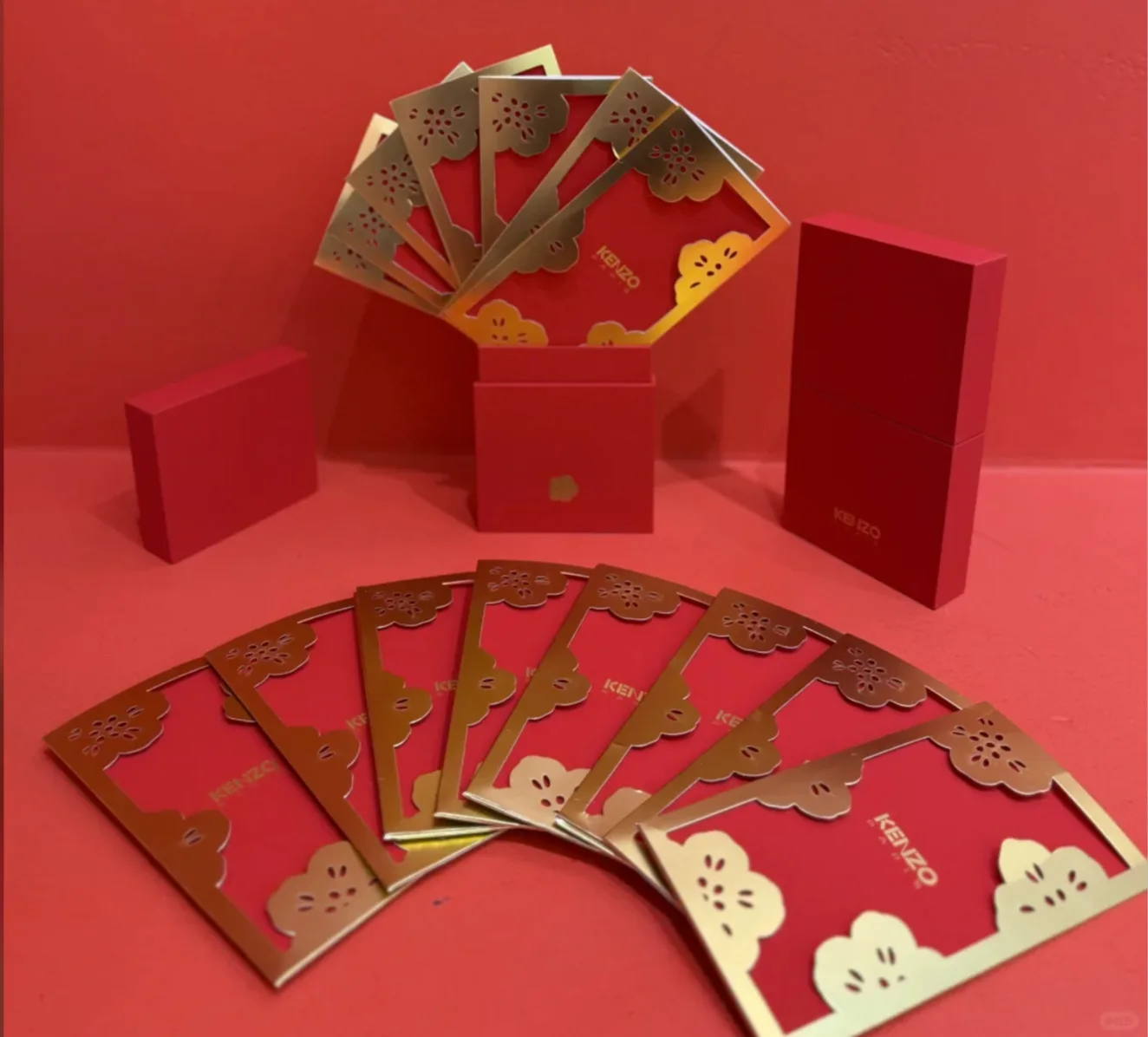 Kenzo red envelope
