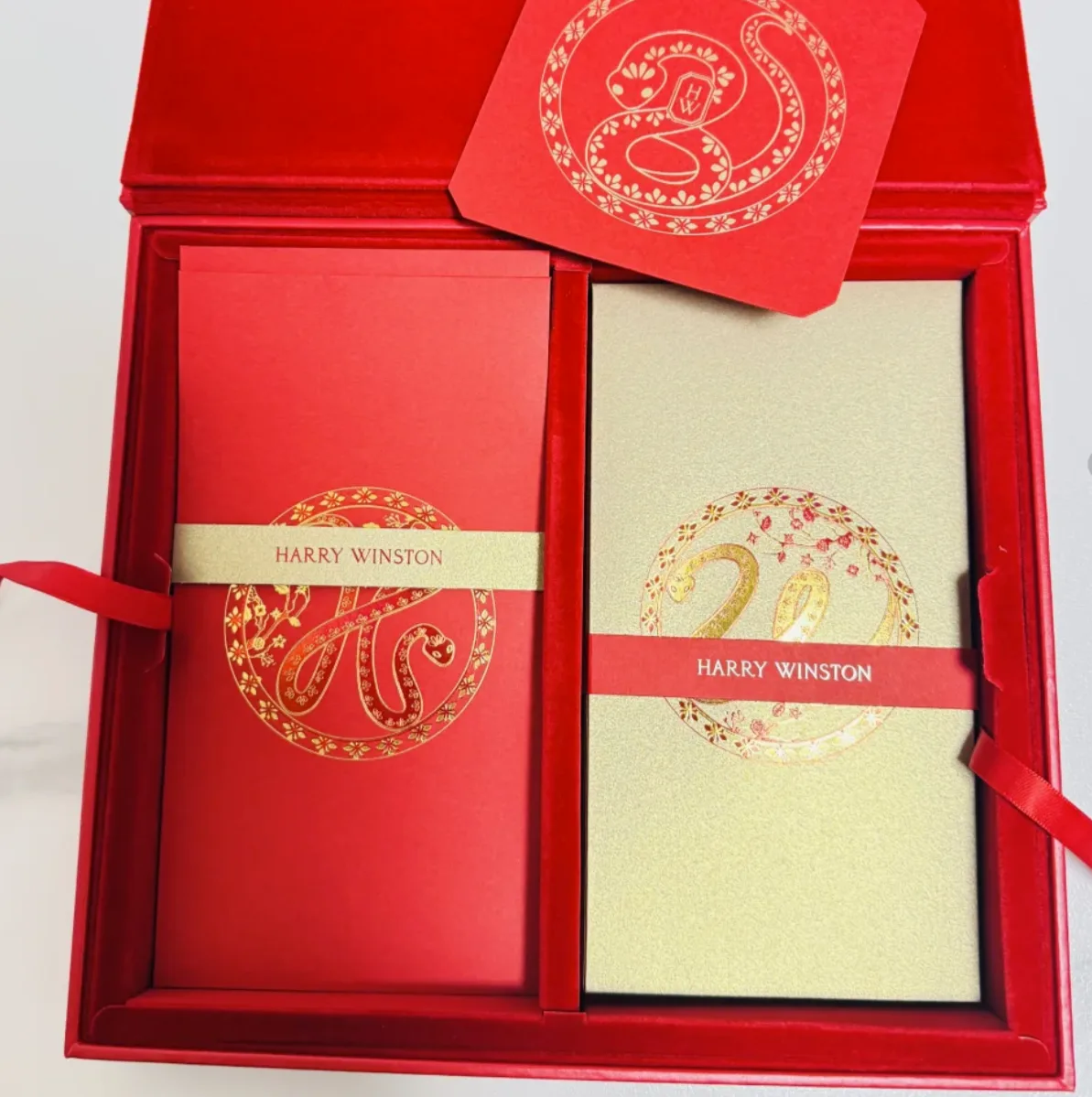 Red envelope gift box set